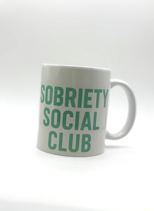 Sobriety social club 11oz mug